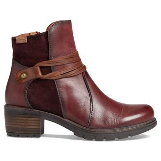 Pikolinos San Sebastia W1T-8906 Leather Womens Ankle Boots - Arcilla - Size:UK 4-4.5