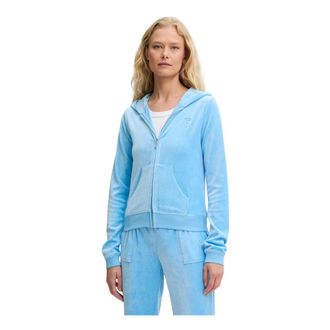 Juicy Couture Heritage Robyn Hoodie - Sweatshirts & Hoodies - Mujer - Azul - S