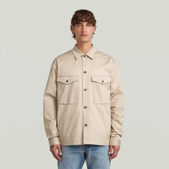 G-Star Core Lightweight Overshirt - Beige - Heren