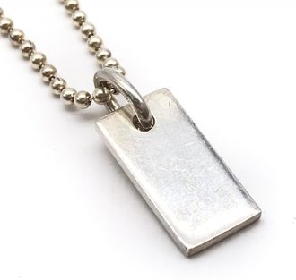 Gucci 925 Sterling Silver Gucci Womens Necklace (Pre-Owned)