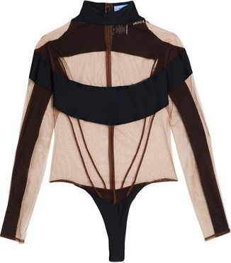 MUGLER CAMISETAS Y TOPS - Bodies en YOOX.COM