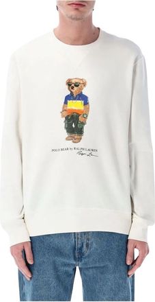 Polo Ralph Lauren Heren, Sweatshirts & Hoodies, Wit, Maat: XL Katoen