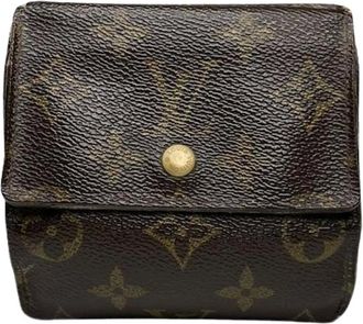 Louis Vuitton Pre-owned Wallets, female, Brown, Size: ONE SIZE Pre-owned Leather Wallet