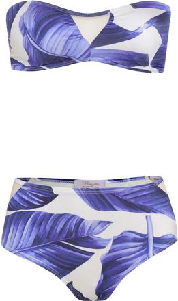 Brigitte Set bikini con stampa - Viola