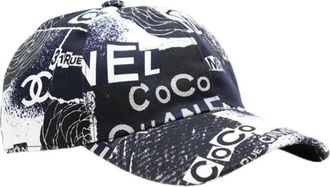 Chanel Pre-owned Accessories, male, Multicolor, Size: ONE SIZE Pre-owned Cotton Cap