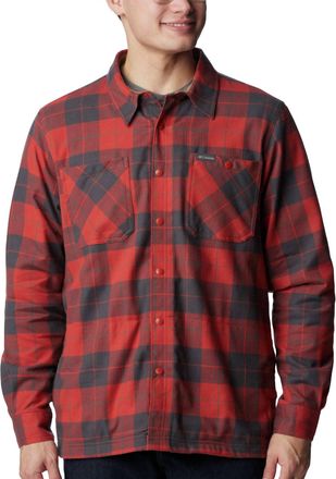 Columbia Cornell Woods Fleece Jacket In Warp Red