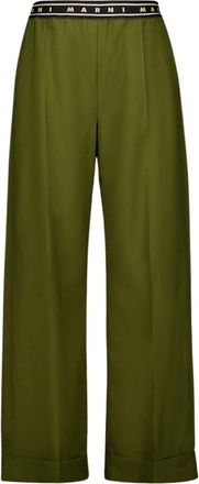 Marni Donna, Pantaloni, Verde, S, new