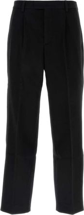 VTMNTS felt trousers - men - Wool - L - Black