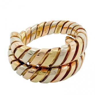Bulgari Yellow Gold (18K) Pink Gold (18K) White Gold (18K) Band Ring (Pre-Owned)