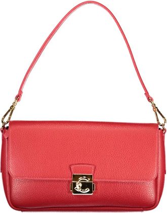 Coccinelle Tassen, Dames, Rood, ONE Size, Leer, C-Me Lock Grote Schoudertas