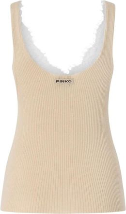 Pinko Pinko, Donna, Top, Beige, S, new