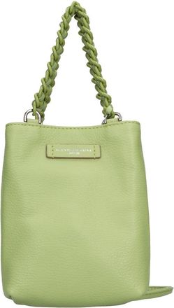 Gianni Chiarini Telefoonhouder - Dames - Schoudertassen - Groen - ONE Size - Leer - Tassen