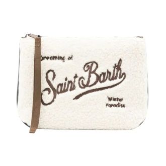MC2 Saint Barth Aline Teddy Pouch - Bags - Mujer - Blanco - ONE SIZE