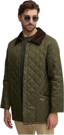 Barbour Liddesdale Quilted Jacket - Heren - Winterjassen - Groen - S - Jassen