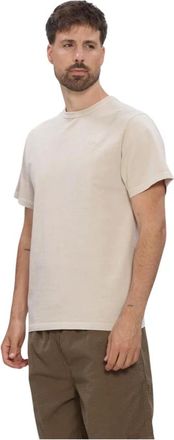 For&eacute;t Heren, Tops, Beige, Maat: M Katoen