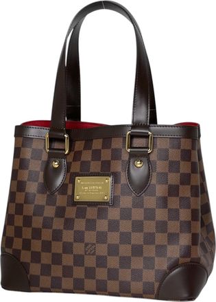 Louis Vuitton Brown Damier Canvas Tote Bag (Pre-Owned)