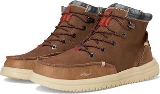 Hey Dude Bradley Classic Mens Boots Cognac : 10 M, Synthetic