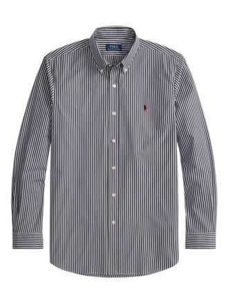 Ralph Lauren Navy Blue Striped Shirt