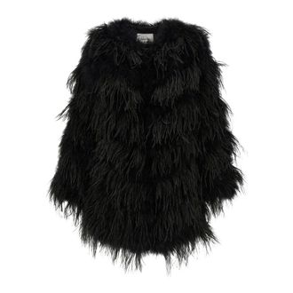 Yves Salomon Caban - Coats - Mujer - Negro - S
