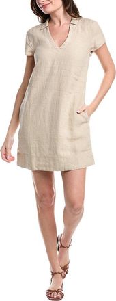 Tommy Bahama Two Palms Collared Linen Shift Dress