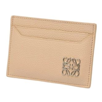 Loewe Pre-owned Wallets, female, Beige, Size: ONE SIZE Pre-owned Card Case