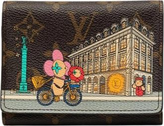 Louis Vuitton Pre-owned Victorine Portemonnee - Dames - Vintage Accessoires - Bruin - ONE Size - Vintage