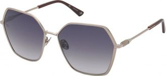 Nina Ricci Womens SNR327590A39 SNR32759 59 0A39 Sunglasses - Metallic - One Size