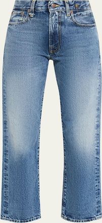 R13 Romeo Straight Cropped Jeans