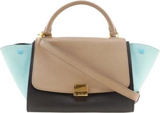 Celine Pre-owned Leren Handtas - Dames - Vintage Handtas - Veelkleurig - ONE Size - Leer - Vintage