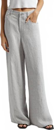 TWP Womens Tiny Dancer Pant In Light Heather Grey