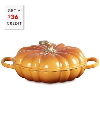 LE CREUSET Signature Pumpkin Braiser With $36 Credit