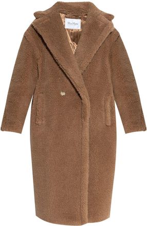 Max Mara Teddy Bear Icon coat - women - Viscose/Silk/Camel Hair - S - Brown