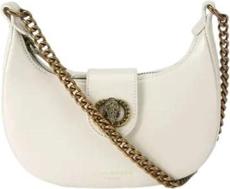 Kurt Geiger Stijlvolle Crossbody Cameratas - Dames - Schoudertassen - Wit - ONE Size - Tassen