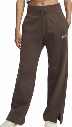 Nike Sportswear Phoenix Fleece Sweatpants In Brown
