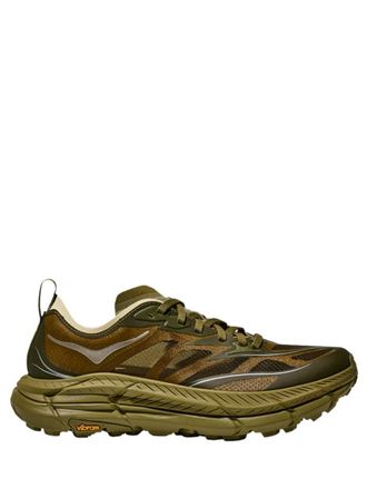 Hoka One One Green Lace-up Sneakers