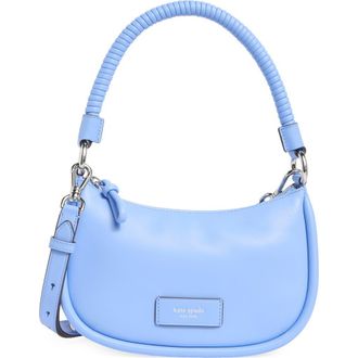 Kate Spade New York loop smooth leather shoulder bag in Genie Blue at Nordstrom Rack