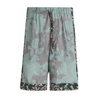Dries Van Noten Casual Shorts, male, Multicolor, Size: M Piperi 3083 M.w. Pants