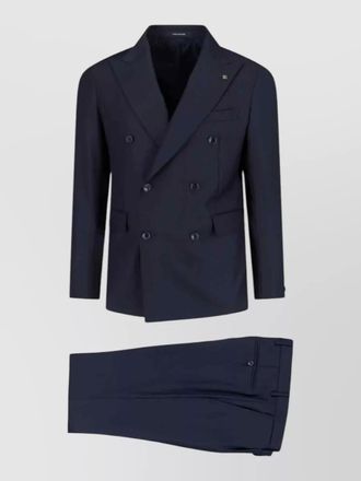 Tagliatore double breasted suit notch lapel tailoring