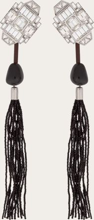 Ferragamo Women Drop earrings Brown