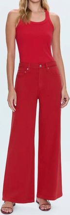 Pistola Denim Jadyn Low Slung Palazzo Jean In Samba