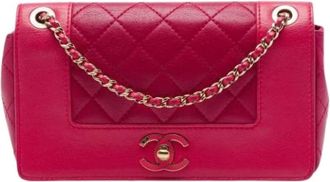 Chanel Borsa a tracolla Chanel Pre-owned in pelle dagnello trapuntata - - Pre-owned - Donna - Rosa - ONE SIZE