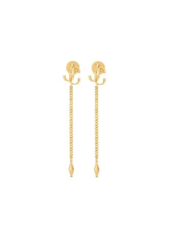 Jimmy Choo London JC Diamond oorbellen - Goud