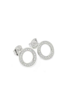 Lucy Quartermaine Art Deco Halo Studs in Sterling Silver at Nordstrom