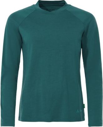 Vaude Essential Wool L/S T-Shirt Merinoshirt f&uuml;r Damen | blau