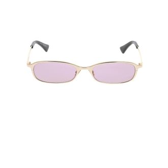 Saint Laurent Zonnebril - unisex - Accessoires - Geel - Maat: ONE Size
