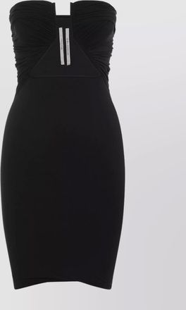 Rick Owens prong jersey mini dress