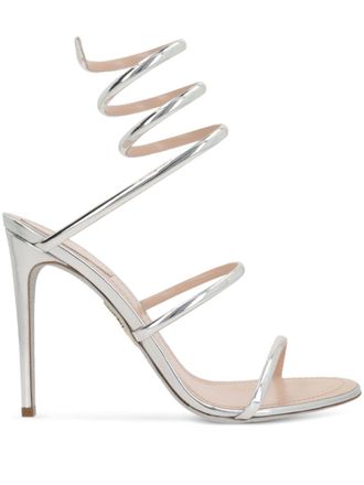Rene Caovilla 105mm Cleo sandals - Silver