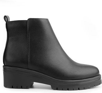 Me Too Taron Bootie, Black Vegan Leather, 5.5 UK