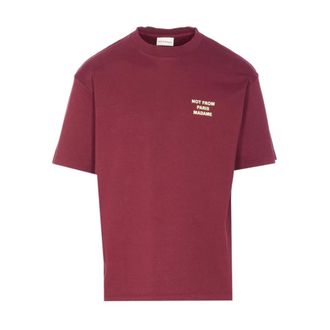 Dr&ocirc;le de Monsieur T-Shirts, male, Red, S, T-shirt with logo