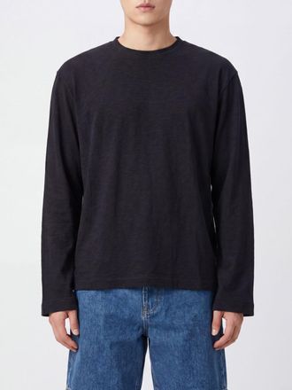 Jacquemus T-shirt a maniche lunghe in misto carta con spalle scese